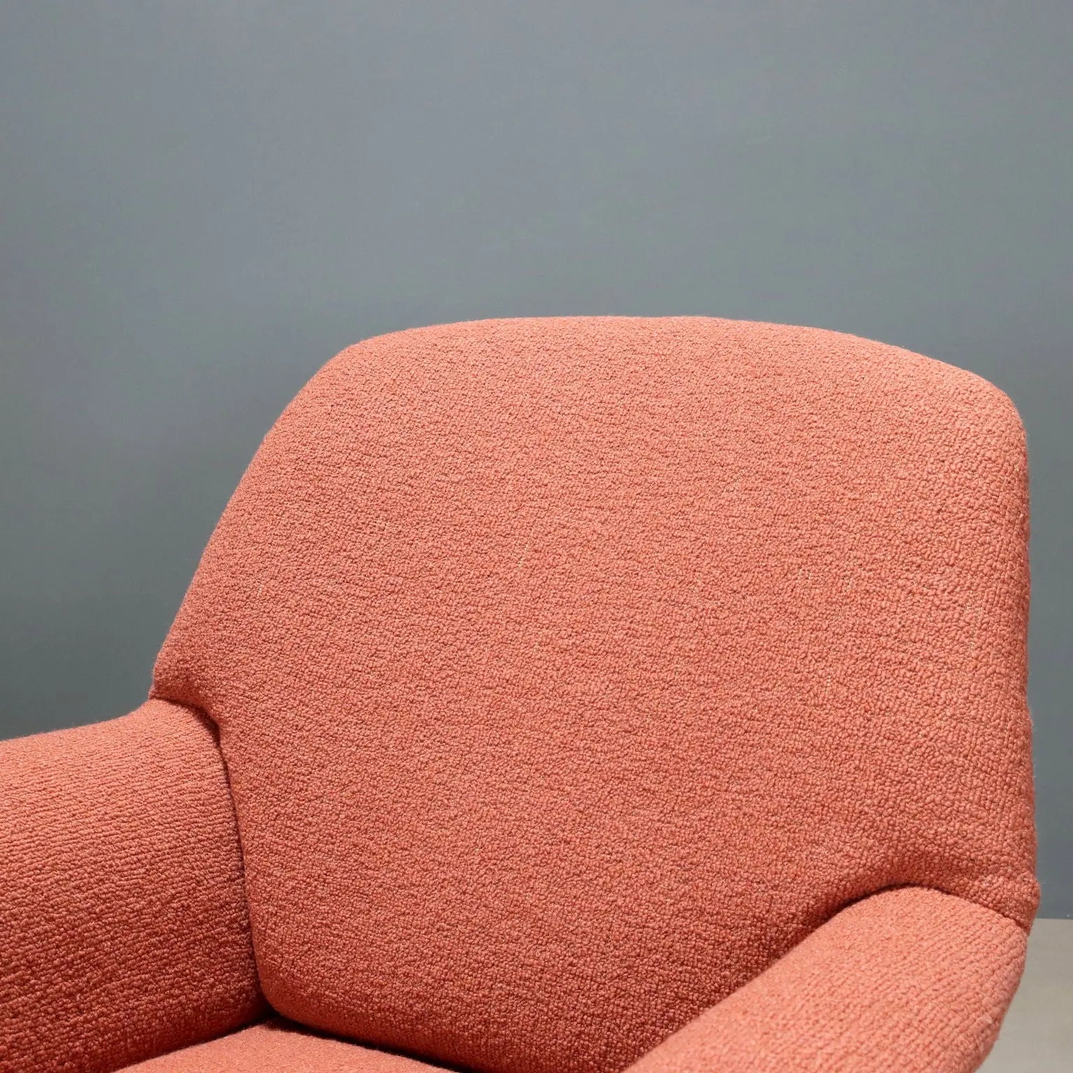 Vintage 1950s-60s Armchairs Metal Velvet To Be Restored Italy | Modernism | Armchairs