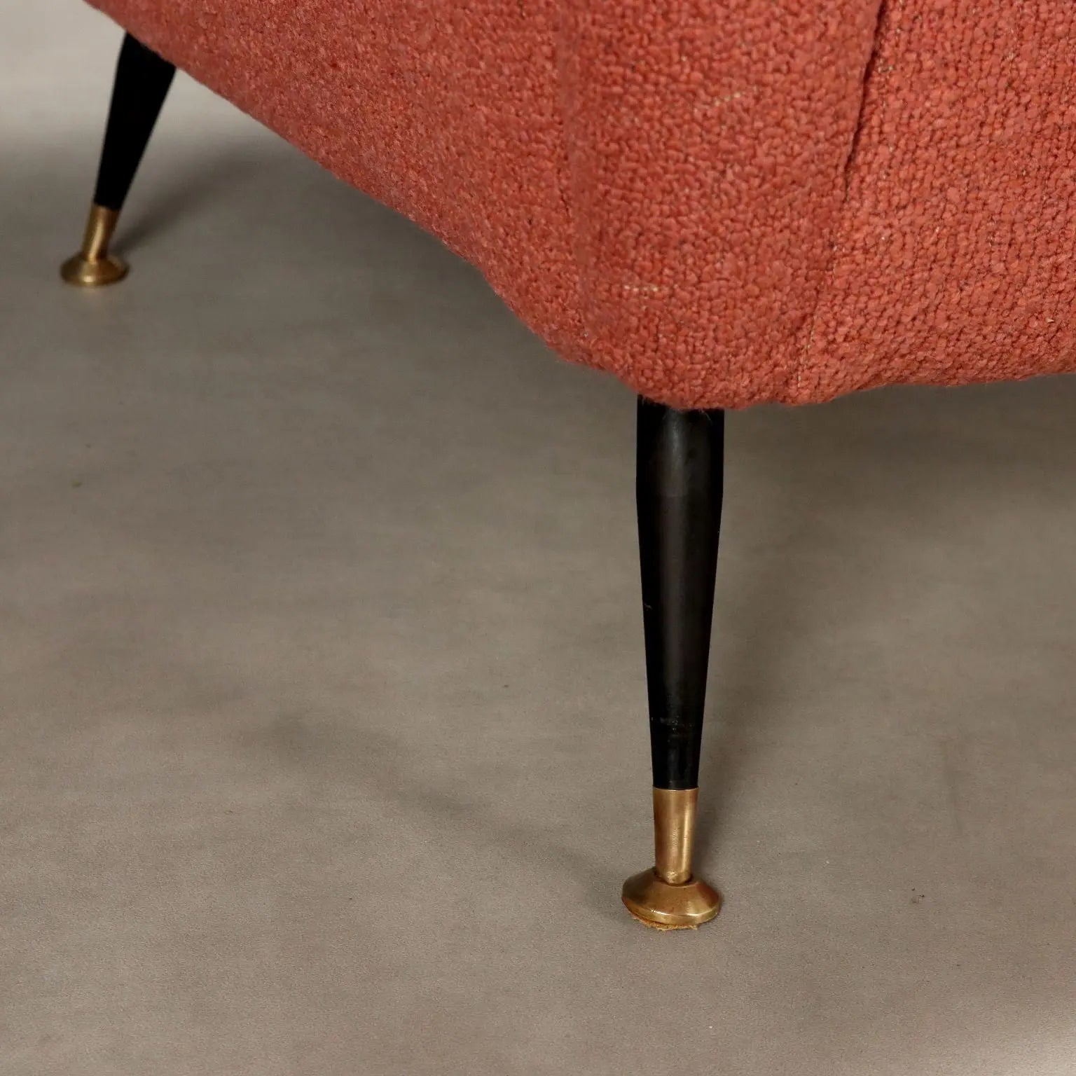 Vintage 1950s-60s Armchairs Metal Velvet To Be Restored Italy | Modernism | Armchairs