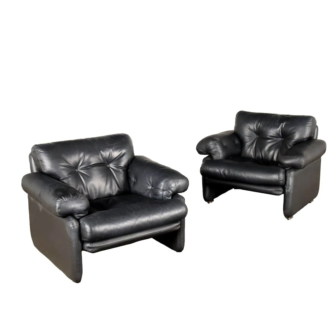Pair of Vintage 1970s Coronado Armchairs Afra & Tobia Scarpa for C&B | Modernism | Armchairs