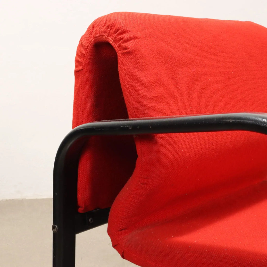Vintage 1980s Armchair Fabric Foam Italy | Modernism | Armchairs