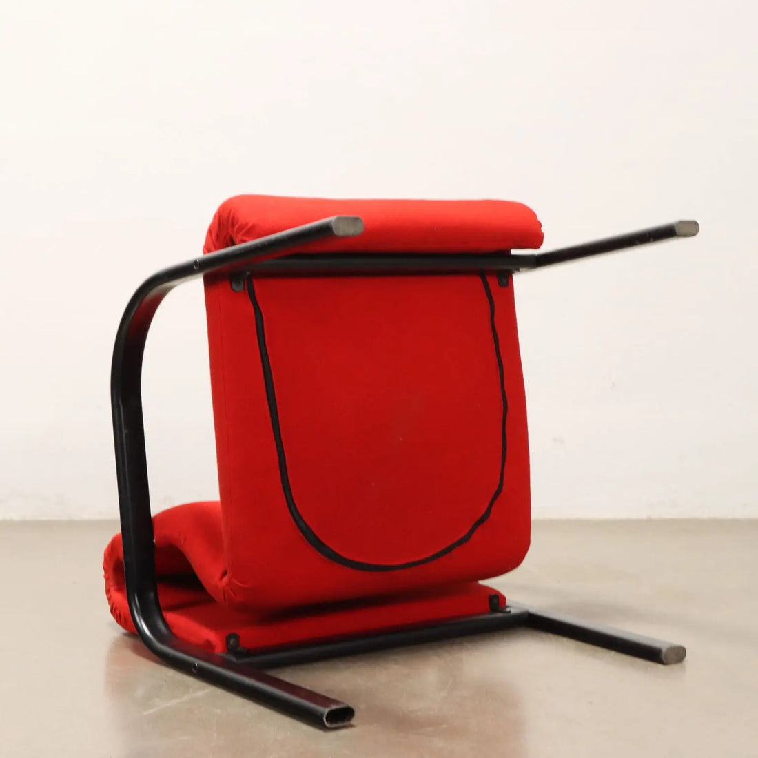 Vintage 1980s Armchair Fabric Foam Italy | Modernism | Armchairs