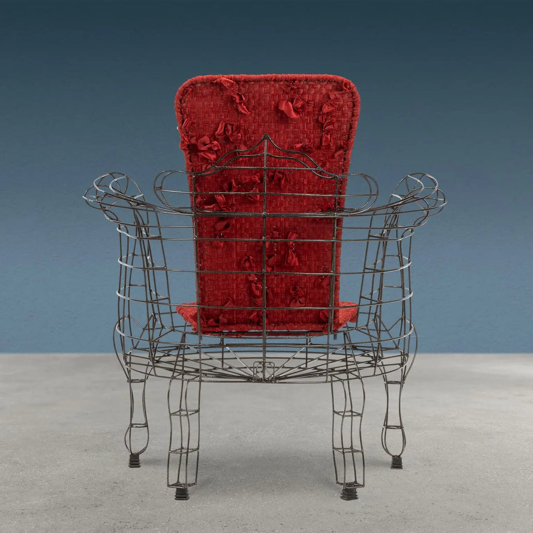 Maria Armchair Minimalisti Series Iron Design Anacleto Spazzapan