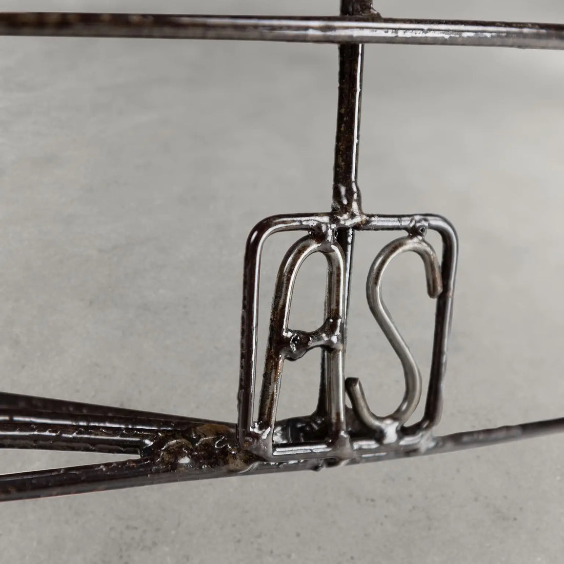 Maria Armchair Minimalisti Series Iron Design Anacleto Spazzapan
