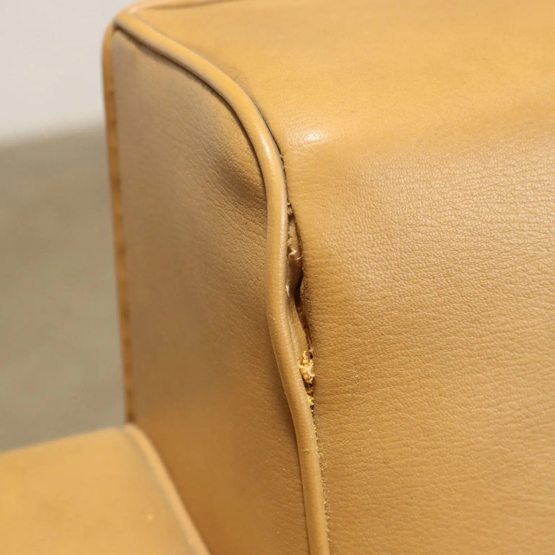 Vintage Armchair Leatherette Solid Wood Italy 1960s | Modernism | Armchairs