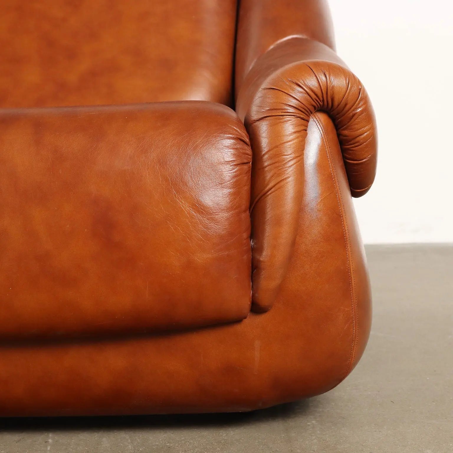 Vintage 1970s Armchairs Leatherette Foam Italy | Modernism | Armchairs