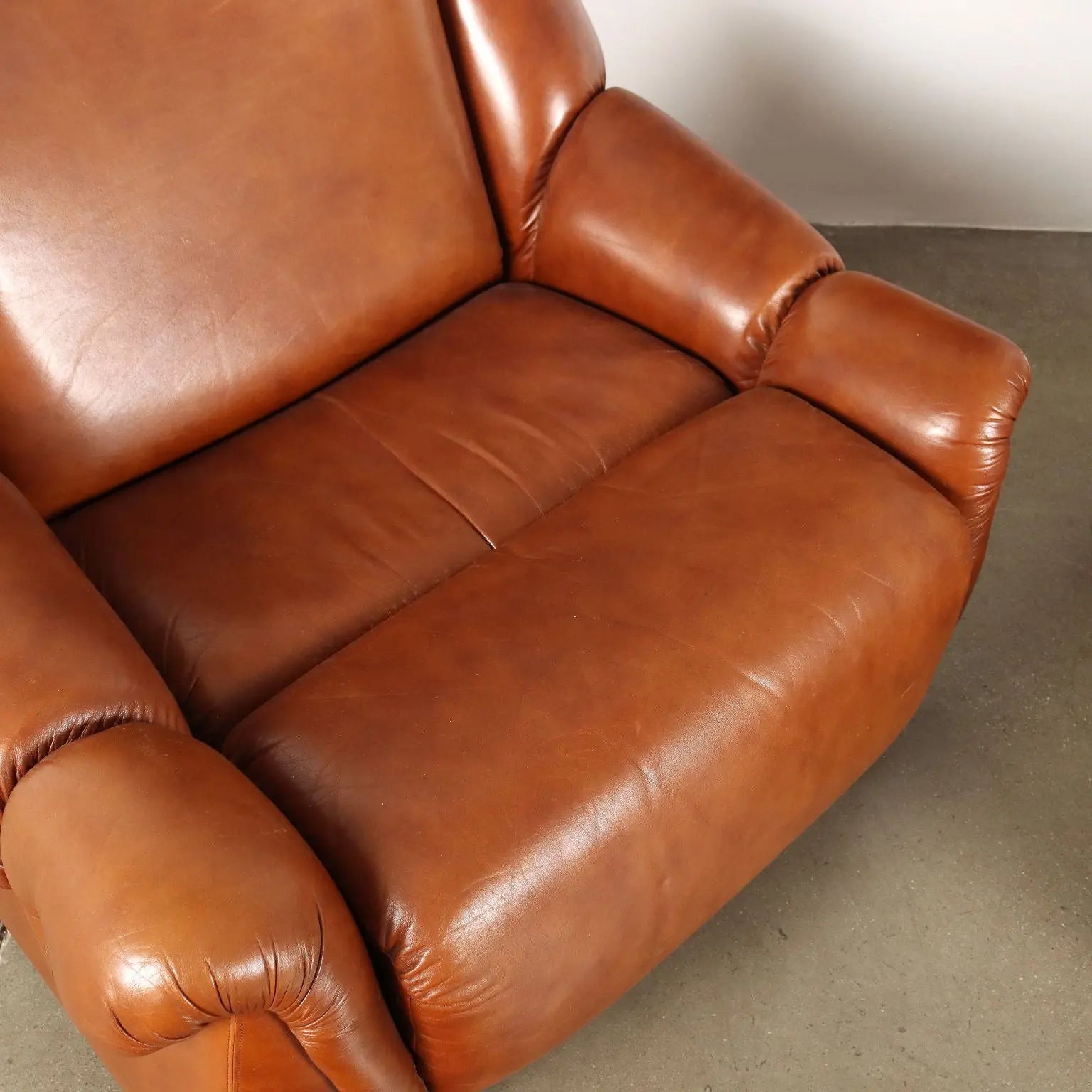 Vintage 1970s Armchairs Leatherette Foam Italy | Modernism | Armchairs