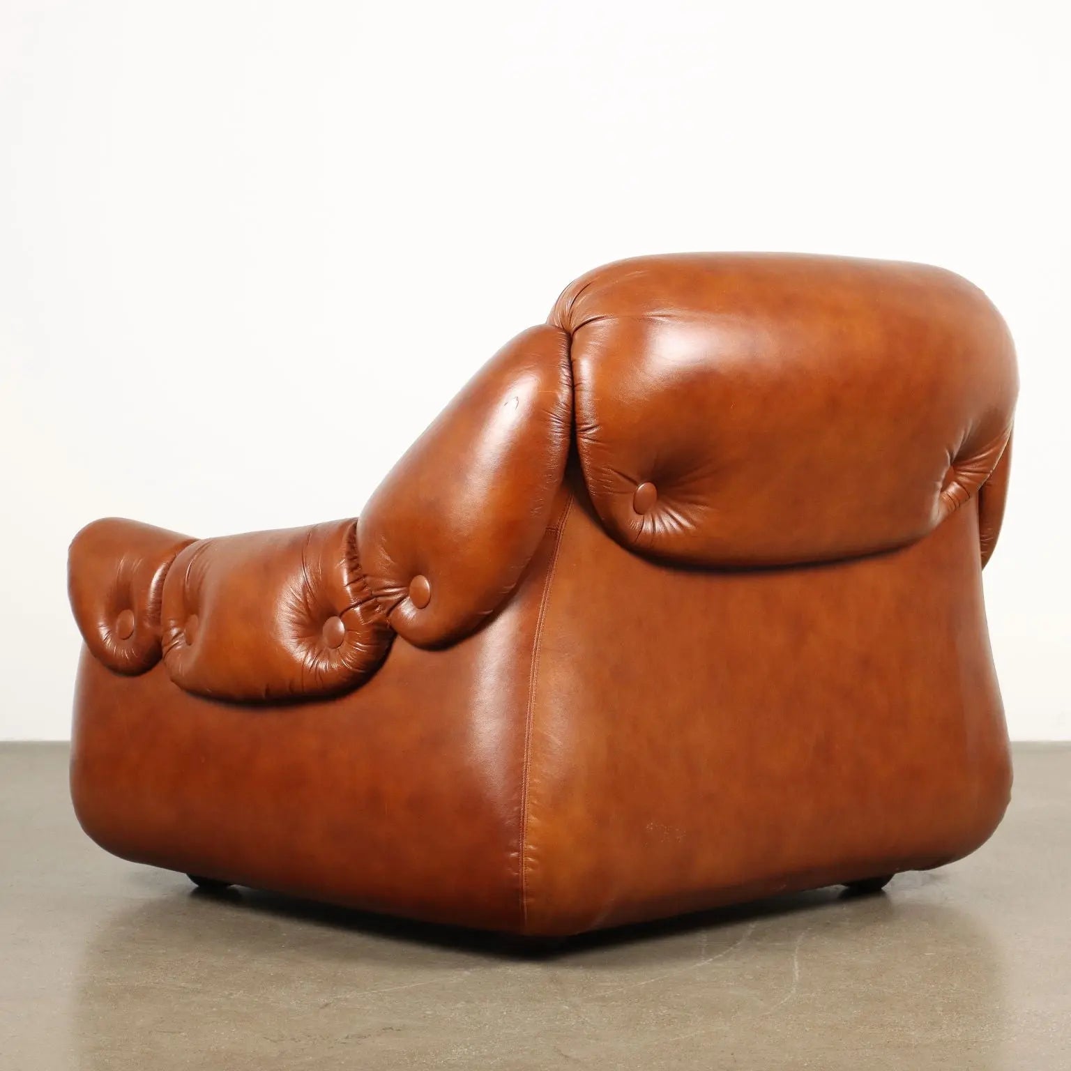 Vintage 1970s Armchairs Leatherette Foam Italy | Modernism | Armchairs