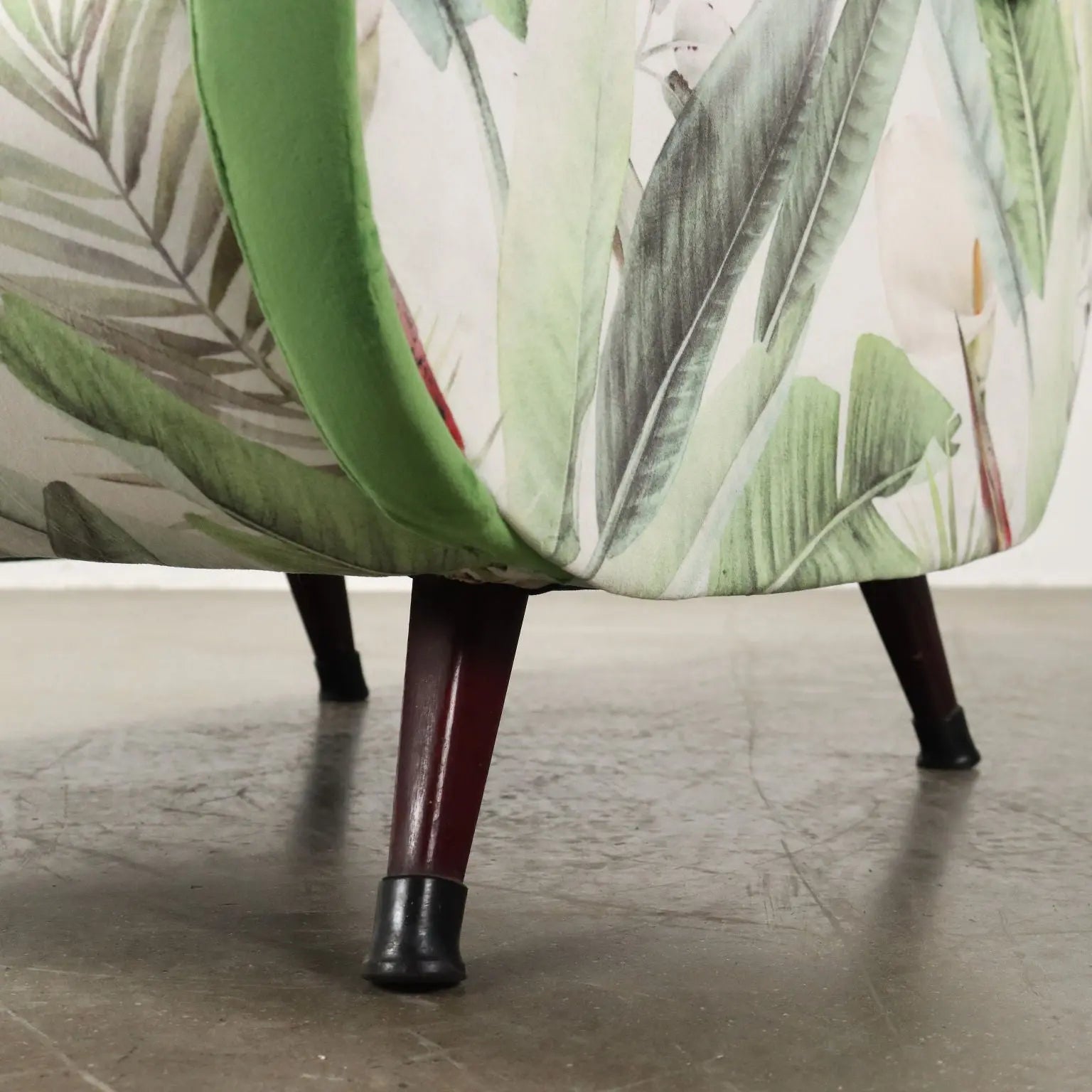 Vintage Armchair Jungle Collection Velvet Italy 1950s-1960s | Modernism | Armchairs