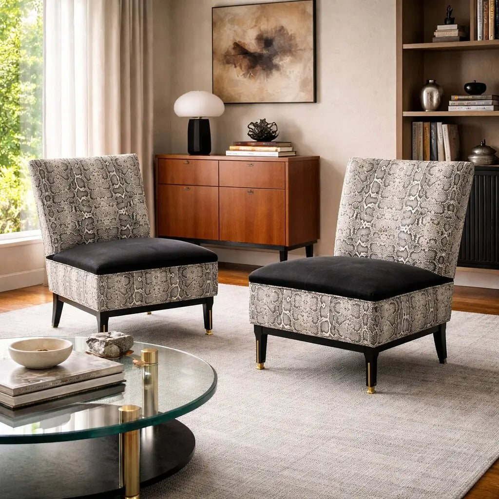 Vintage Armchairs Jungle Collection Velvet Foam Italy 1950s-1960s - 1950s-1960s | Modernism | Armchairs