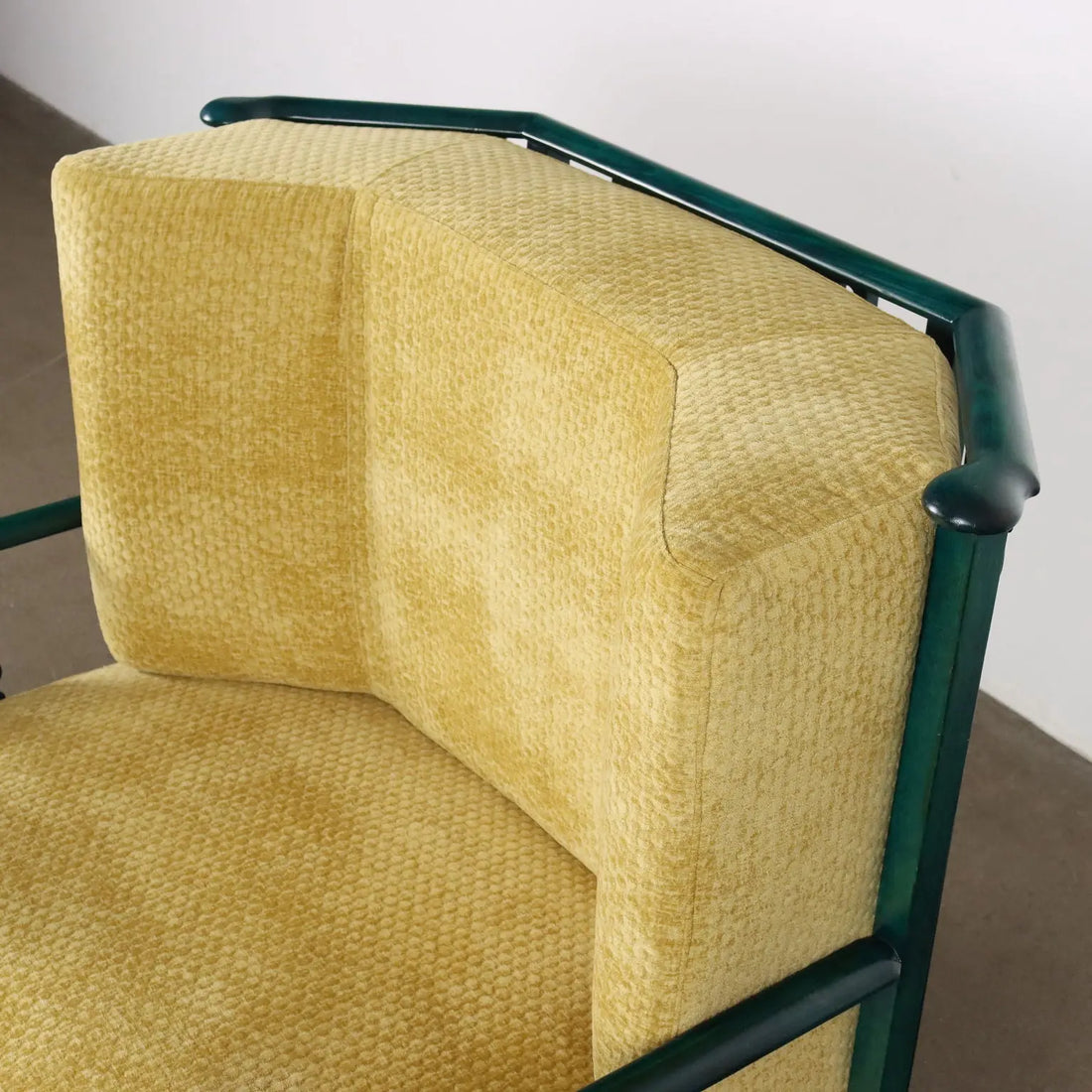 Vintage Prototype of Armchair Foam Velvet Italy 1980s | Modernism | Armchairs