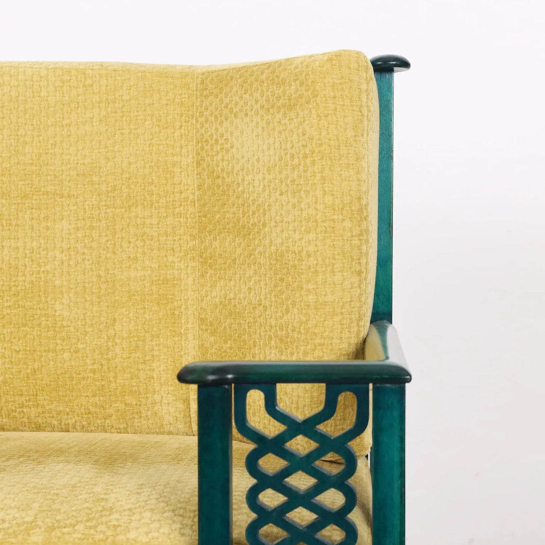 Vintage Prototype of Armchair Foam Velvet Italy 1980s | Modernism | Armchairs