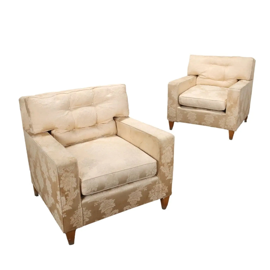Vintage Armchairs Fabric Foam Design Italy 1950s | Modernism | Armchairs