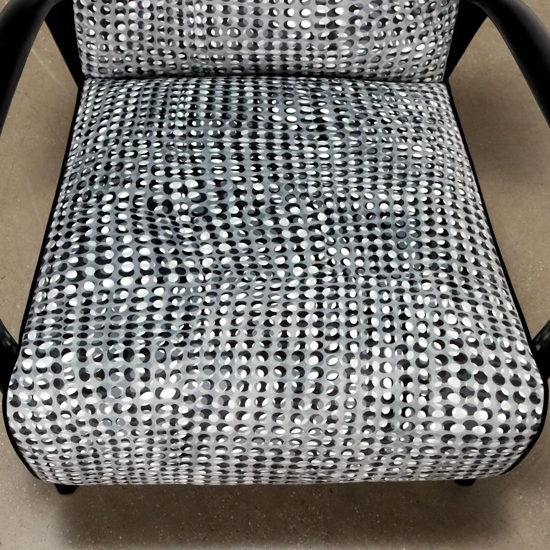 Vintage Armchair Prisma Collection Velvet Wood Italy 1960s | Modernism | Armchairs