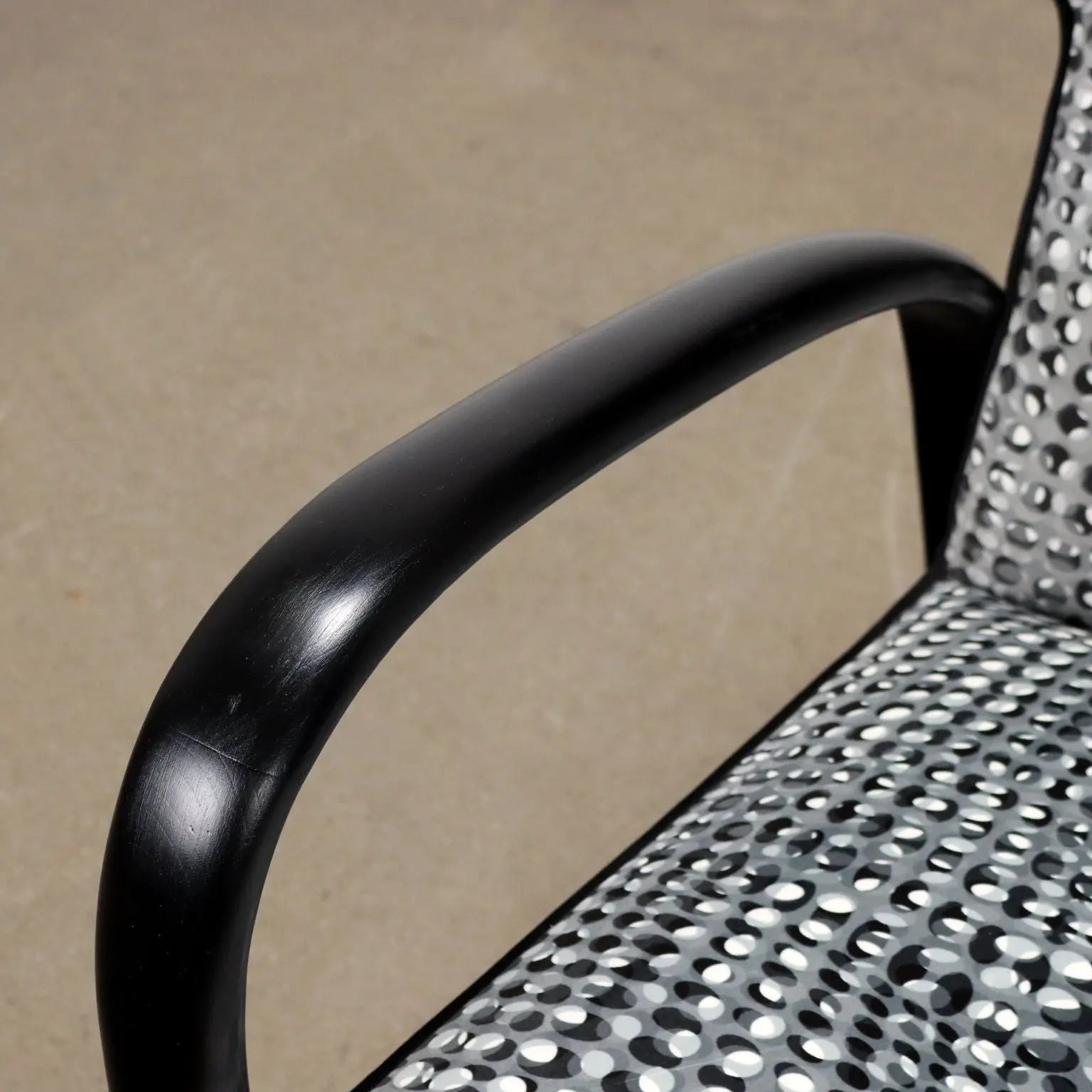 Vintage Armchair Prisma Collection Velvet Wood Italy 1960s | Modernism | Armchairs