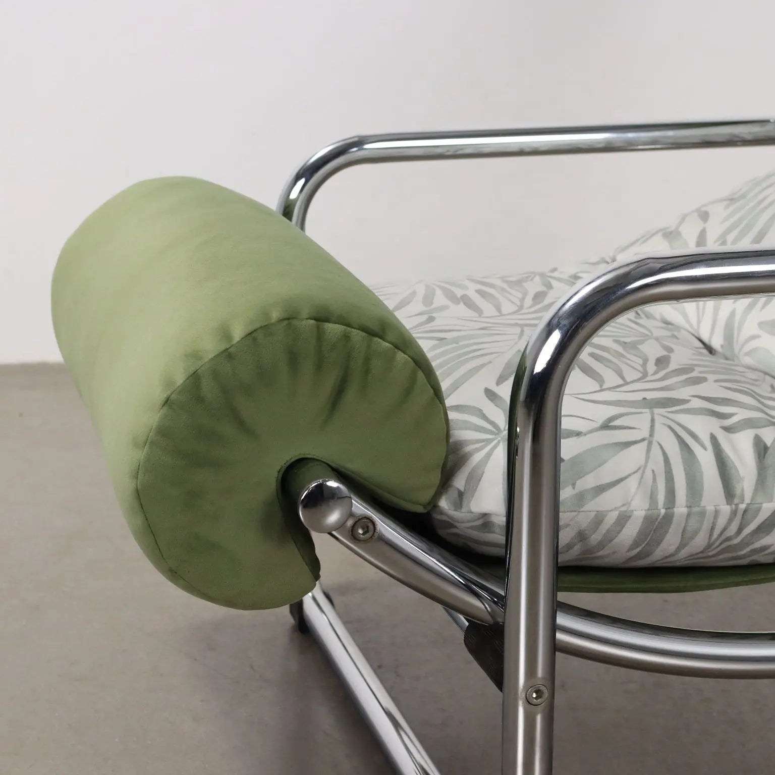 Vintage Armchair Jungle Collection Velvet Italy 1960s | Modernism | Armchairs