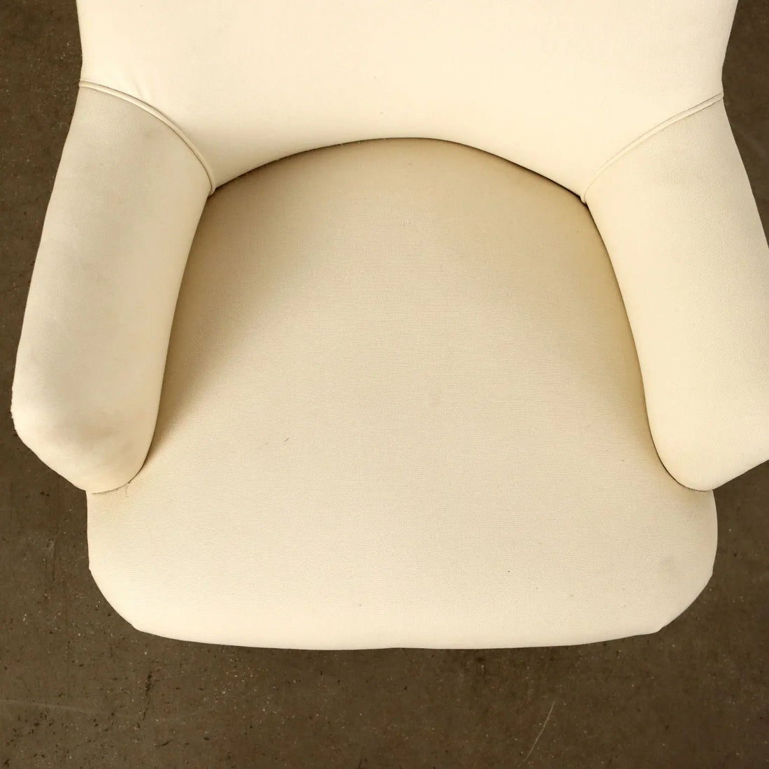 Vintage Armchair Fabric Wood Padding Design 1950s-60s To Be Restored | Modernism | Armchairs