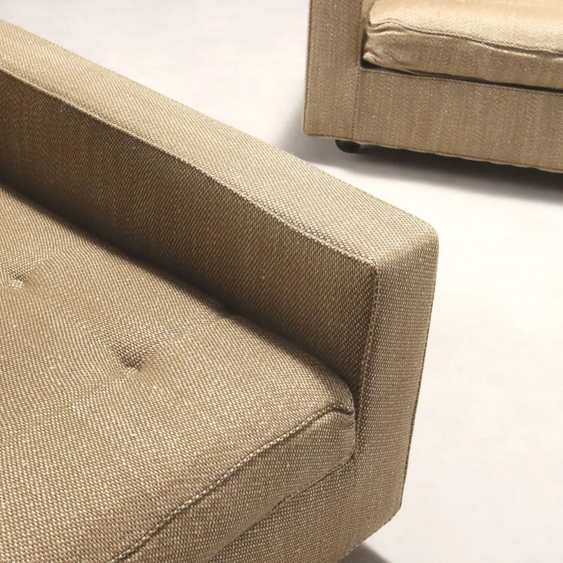 Vintage Armchairs Wood Fabric Design Italy 1960s | Modernism | Armchairs