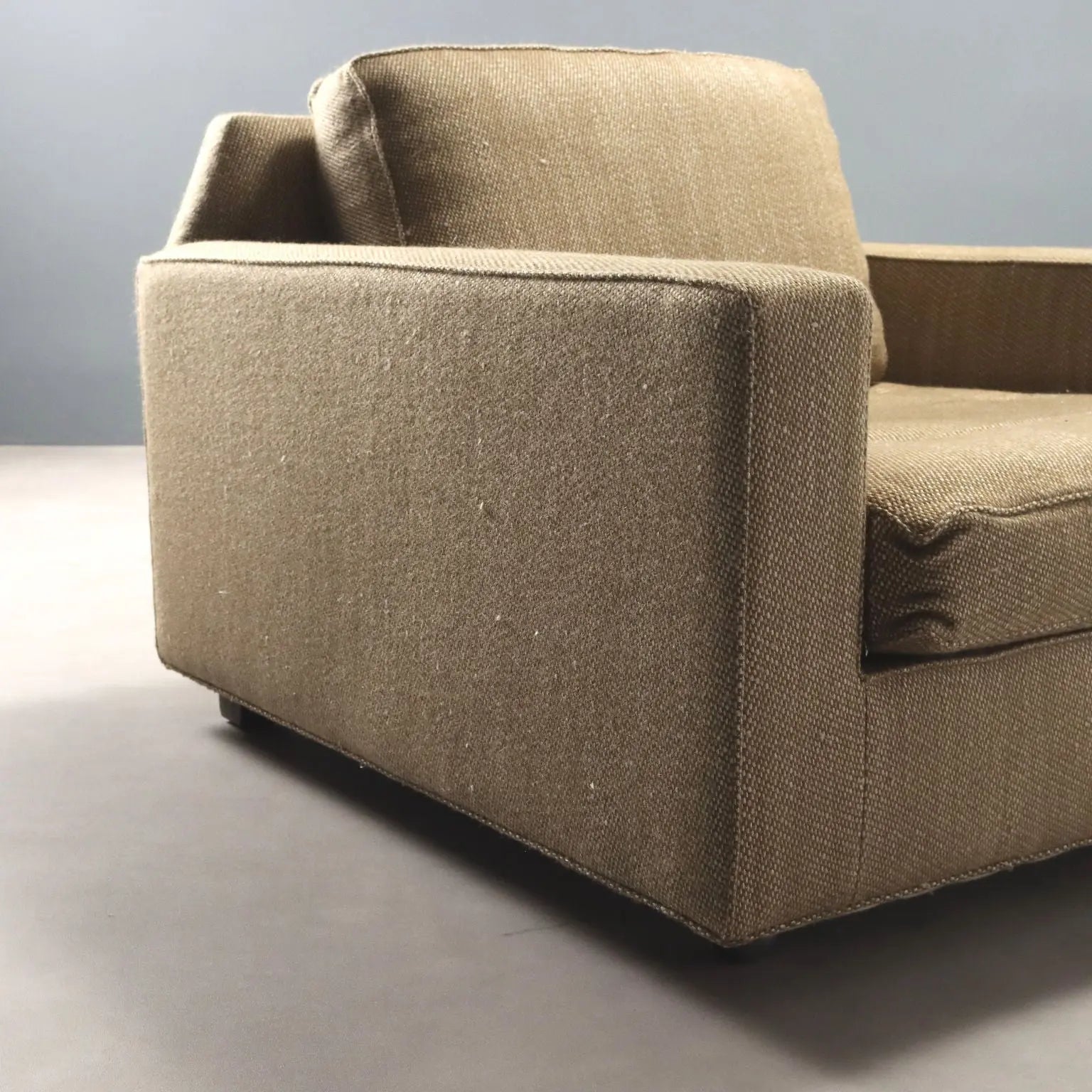 Vintage Armchairs Wood Fabric Design Italy 1960s | Modernism | Armchairs