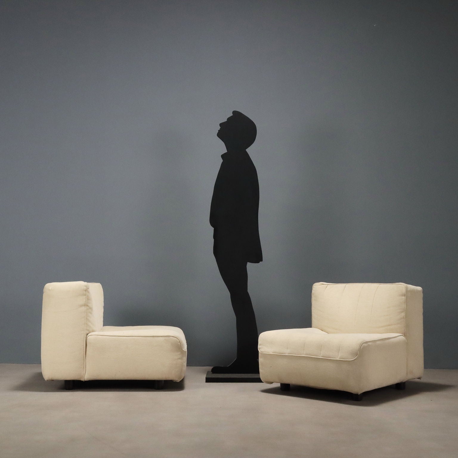 Vintage Arflex 9000 Armchairs Fabric Design Tito Agnoli 1970s | Modernism  Armchairs