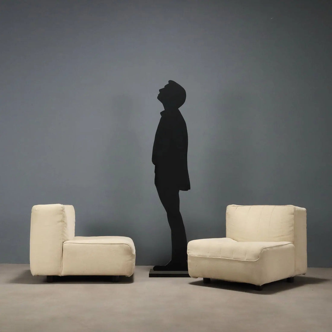 Vintage Arflex 9000 Armchairs Fabric Design Tito Agnoli 1970s | Modernism | Armchairs