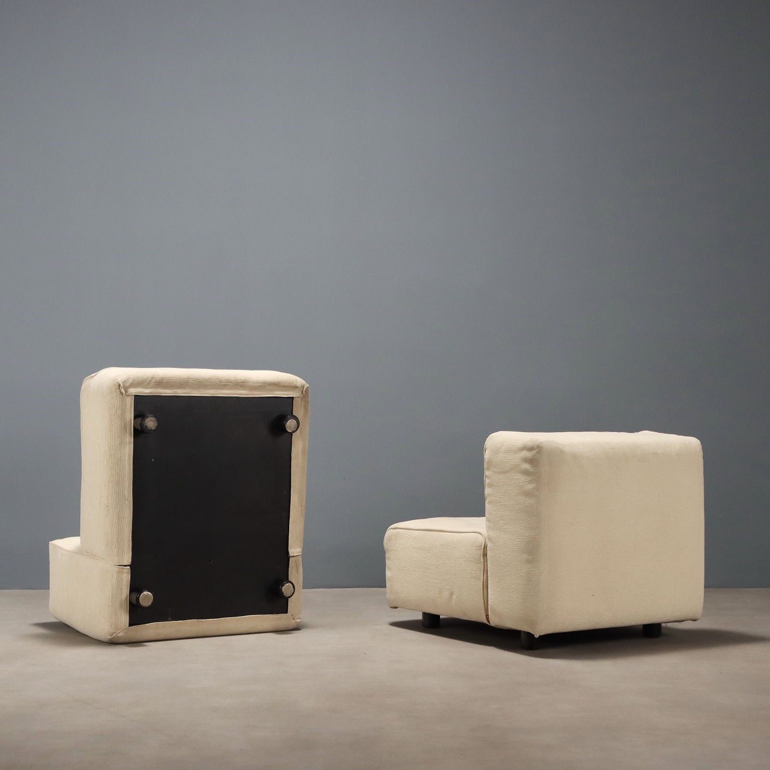 Vintage Arflex 9000 Armchairs Fabric Design Tito Agnoli 1970s | Modernism  Armchairs