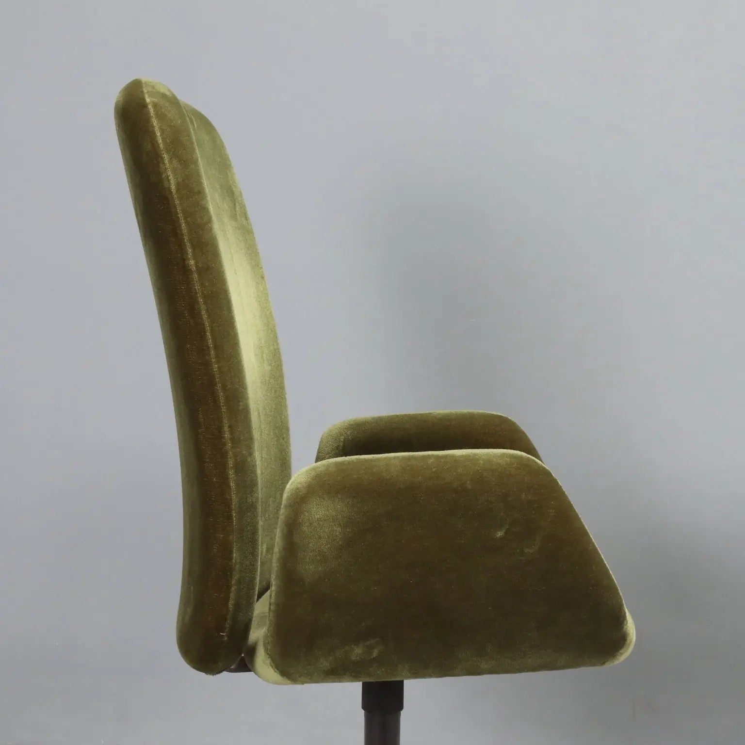 Vintage Armchairs Fabric Foam Metal Design Italy 1970s | Modernism | Armchairs