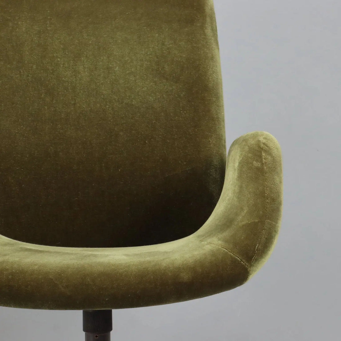 Vintage Armchairs Fabric Foam Metal Design Italy 1970s | Modernism | Armchairs