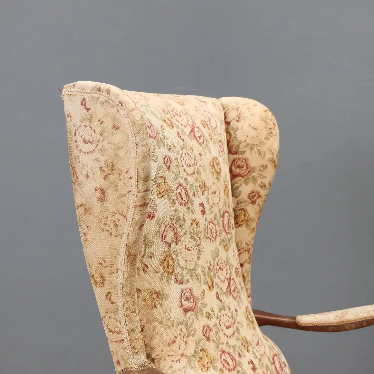 Vintage Armchair Frama Marelli Fabric Design Italy 1950s | Modernism | Armchairs