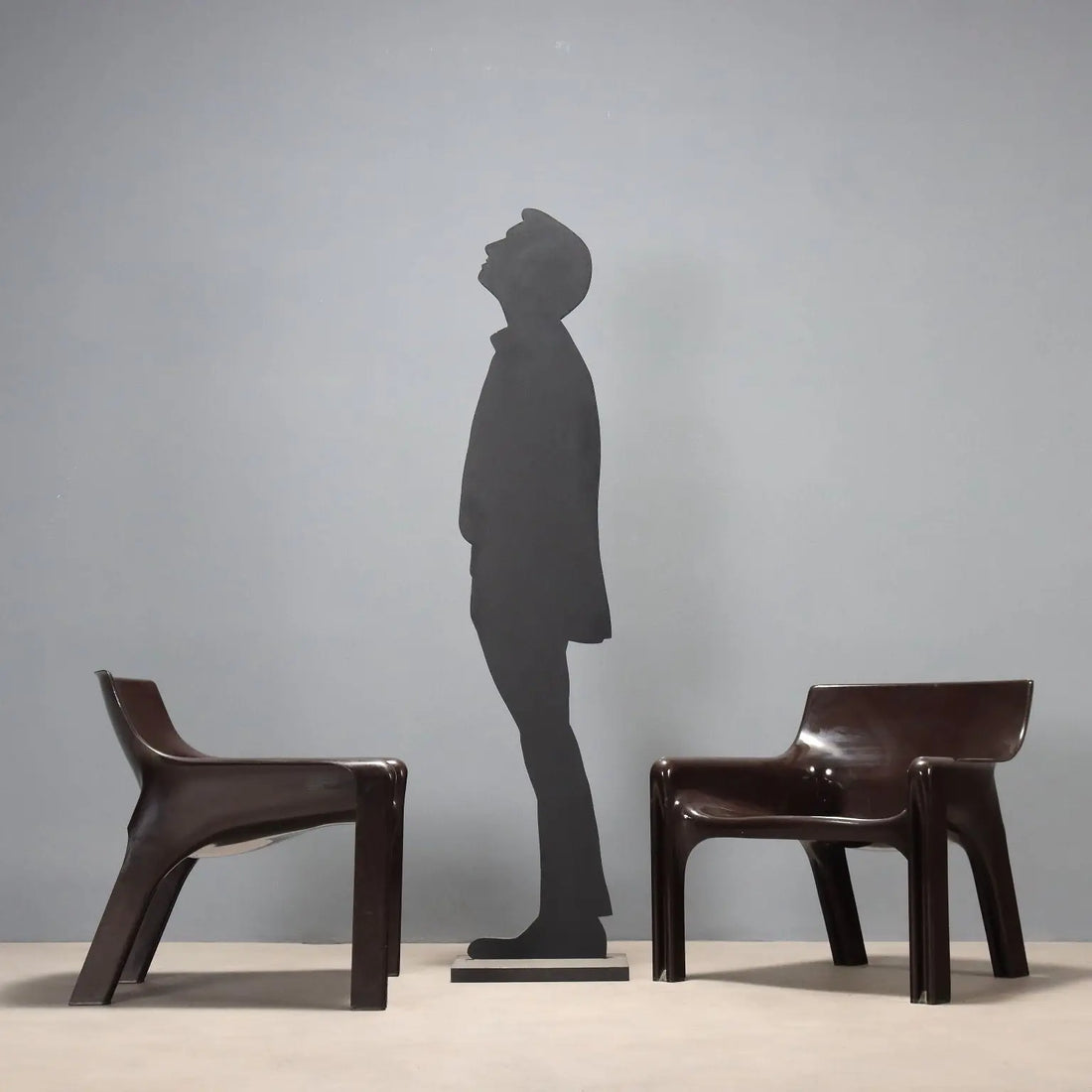 Artemide Vicario Armchairs Vintage Design V. Magistretti Italy 1960s - 1960s-1970s | Modernism | Armchairs