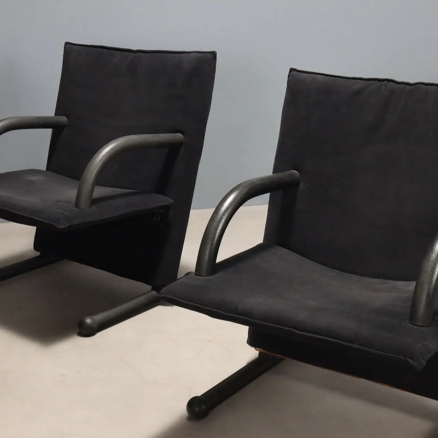 T Line' Armchairs by Burkhard Vogtherr - Artflex 1980s