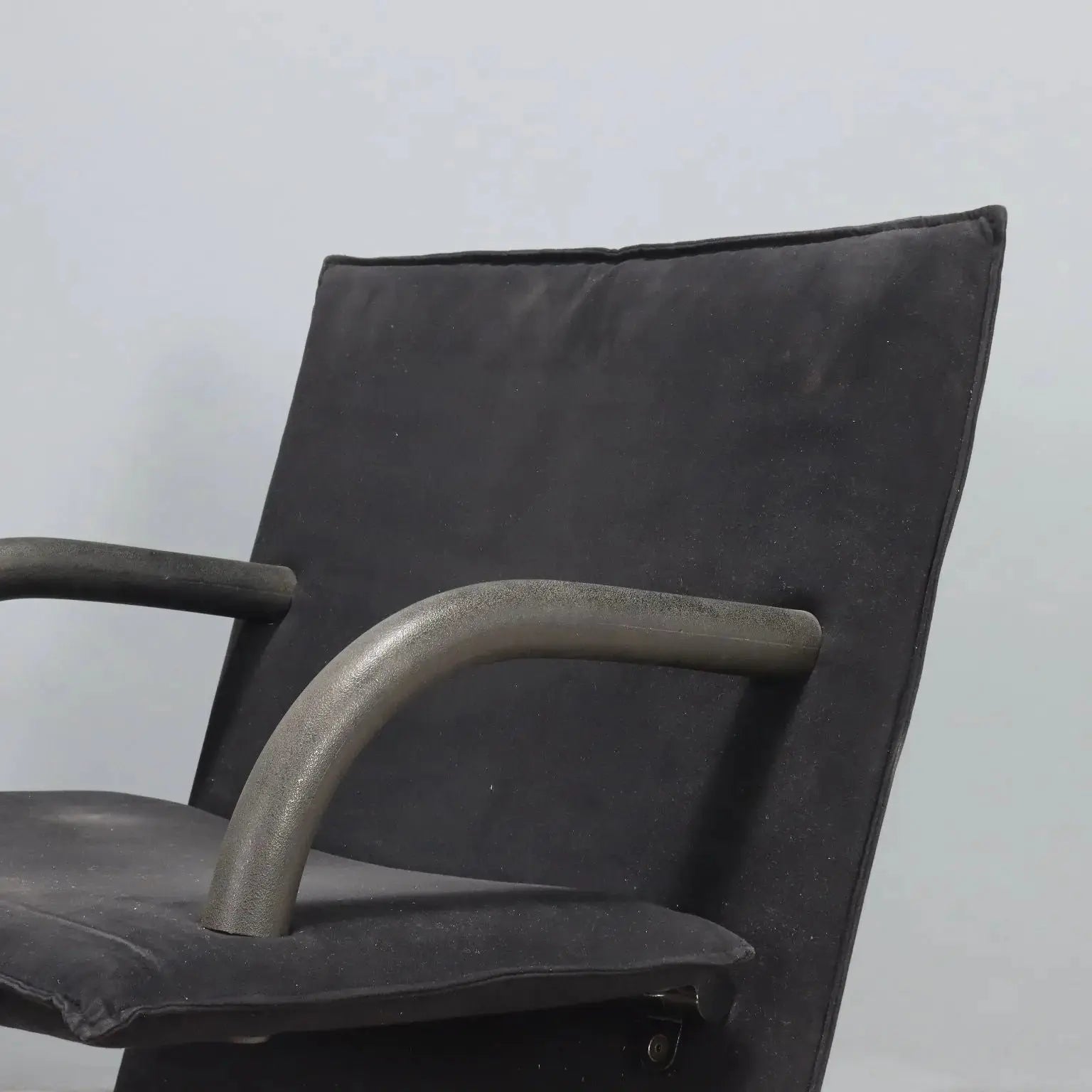 Artflex T Line Armchairs Design Burkhard Vogtherr Leather Italy 1980s - Artflex Production, 1980s | Modernism | Armchairs
