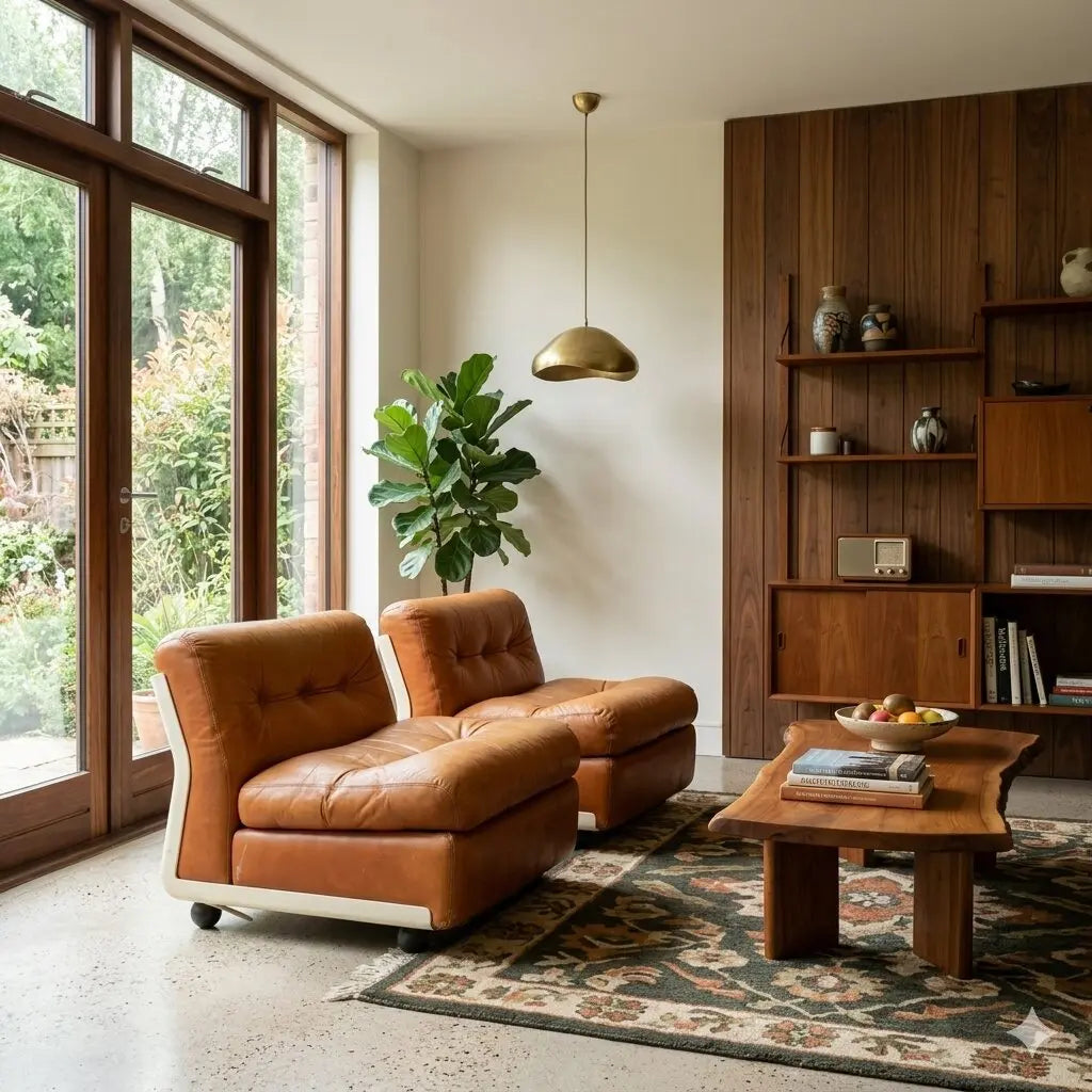 Two 'Amanta' Armchairs by Mario Bellini - B&B Italia