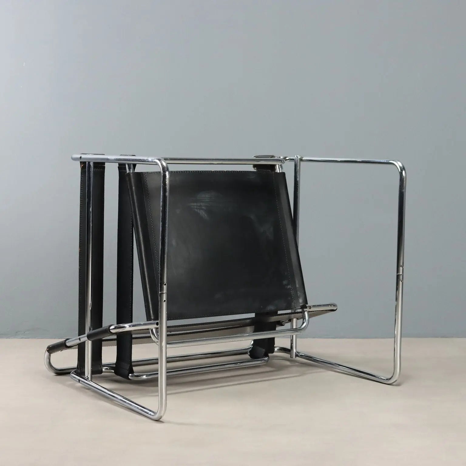 Gavina Wassily Armchair Vintage Design Marcel Breuer Italy 1970s 