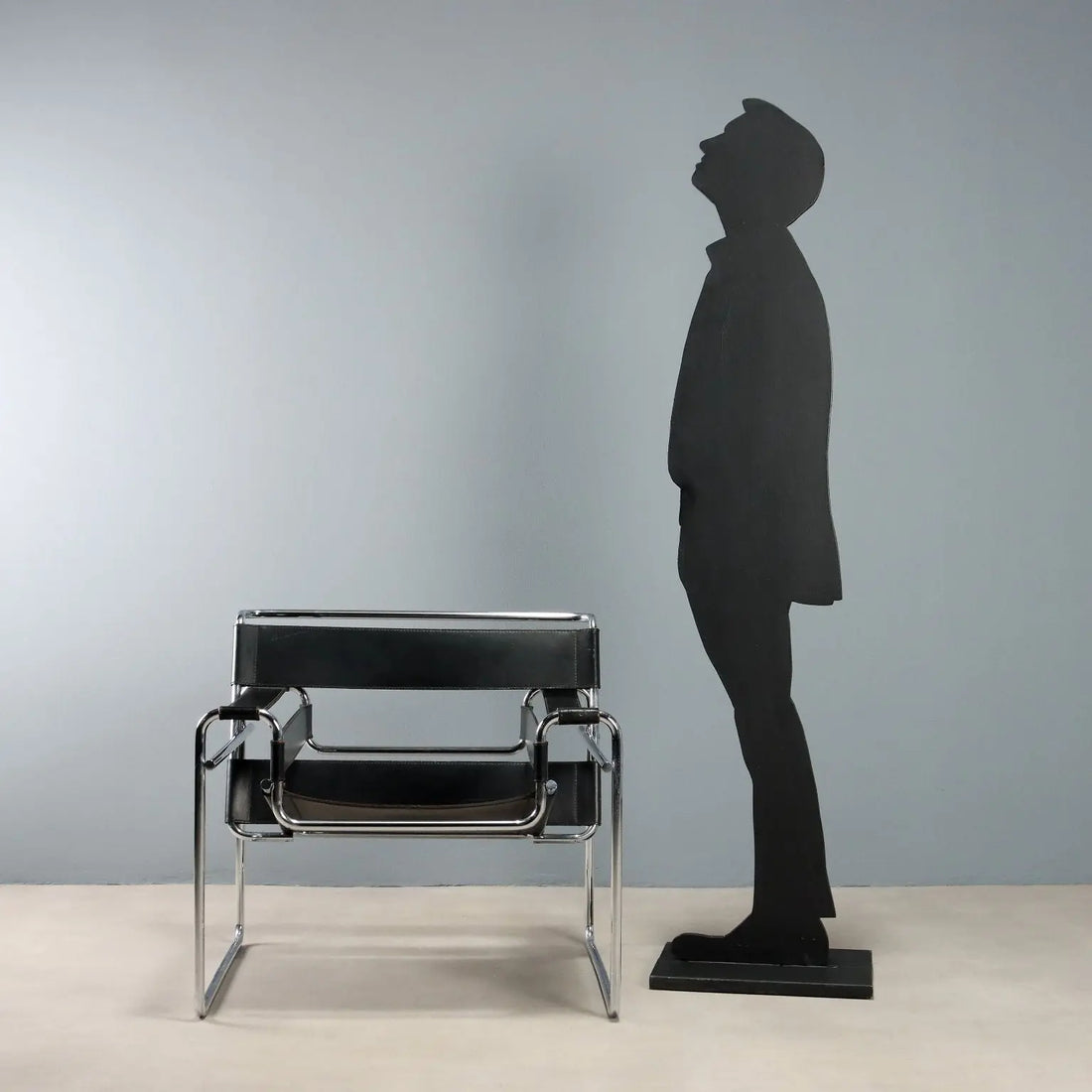 Gavina Wassily Armchair Vintage Design Marcel Breuer Italy 1970s 