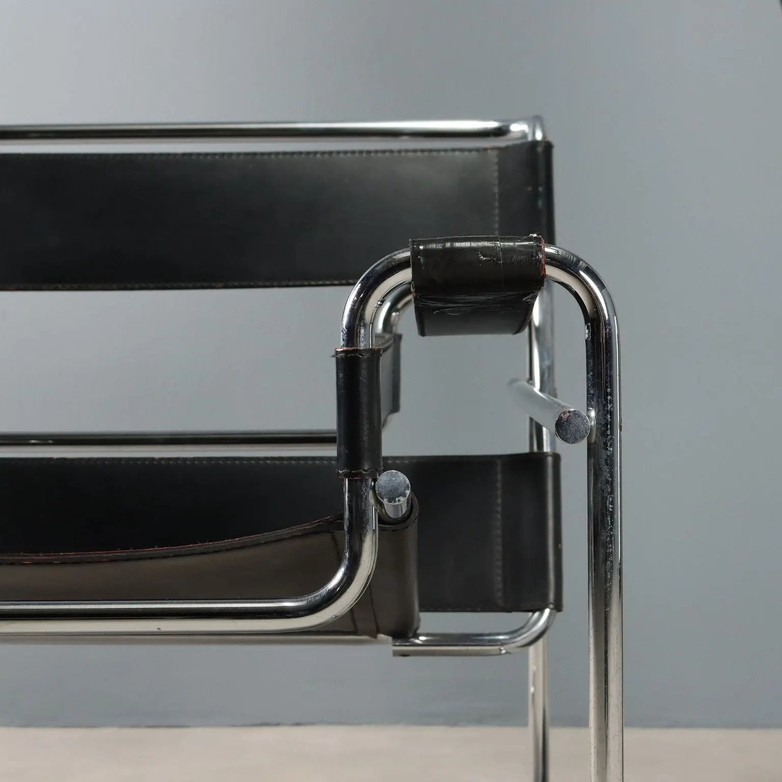 Gavina Wassily Armchair Vintage Design Marcel Breuer Italy 1970s 