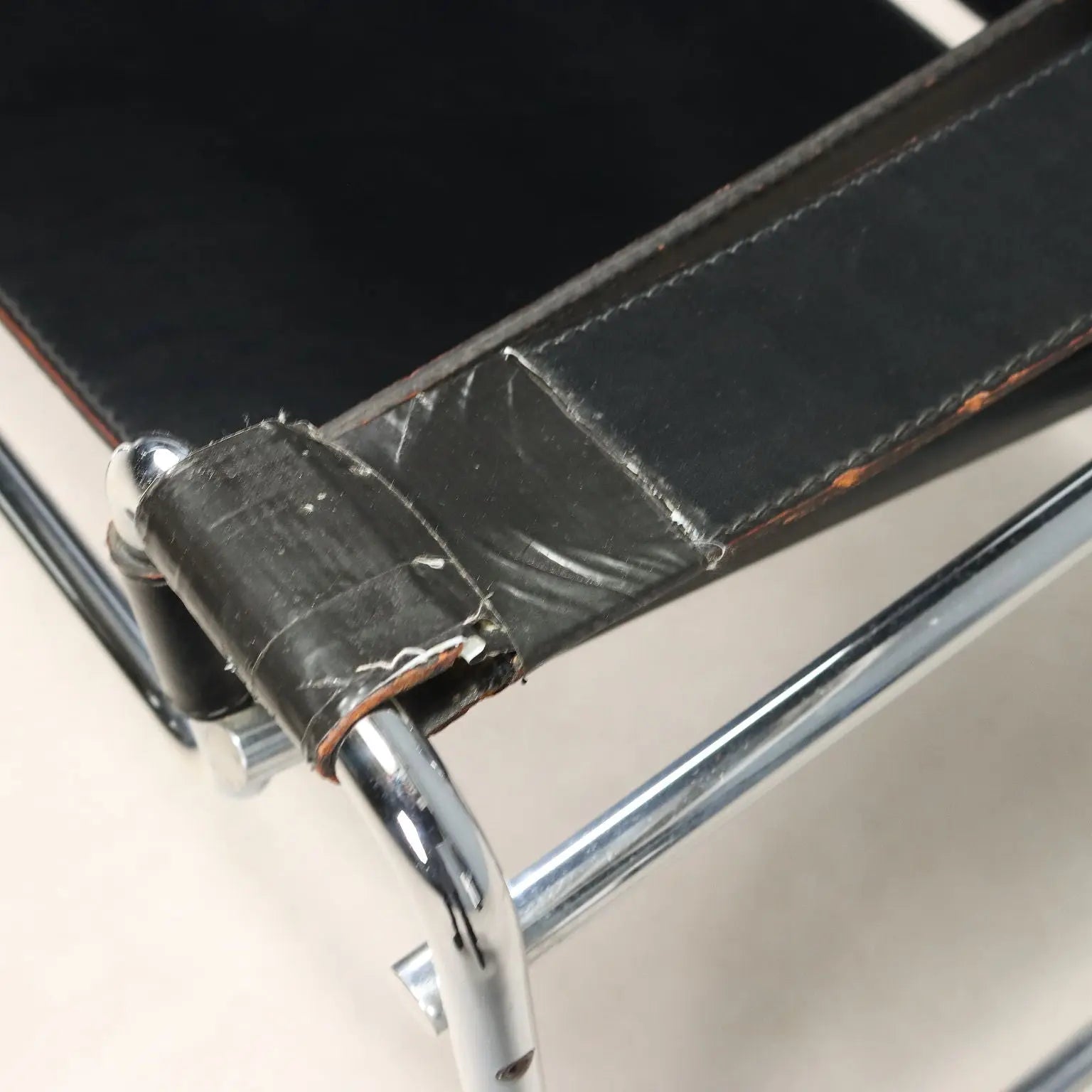 Gavina Wassily Armchair Vintage Design Marcel Breuer Italy 1970s 