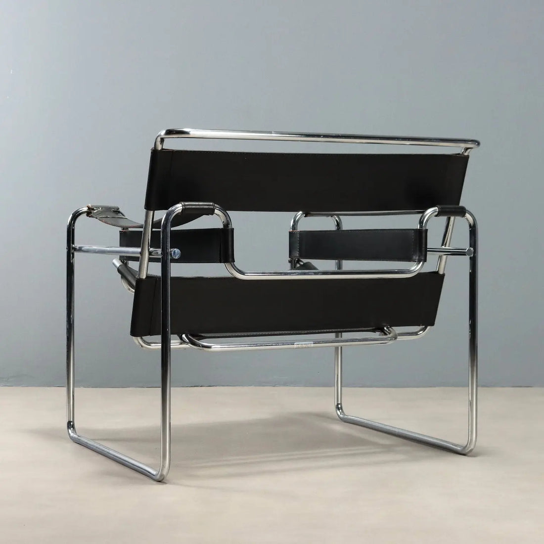 Gavina Wassily Armchair Vintage Design Marcel Breuer Italy 1970s 