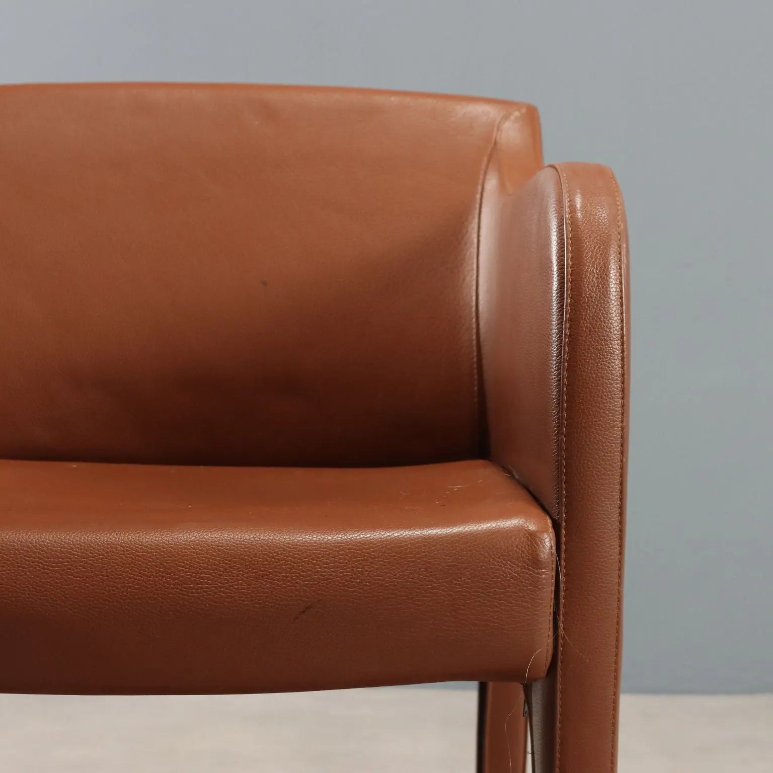 Busnelli System Armchair Vintage Leather Foam Design 2000s | Modernism | Armchairs