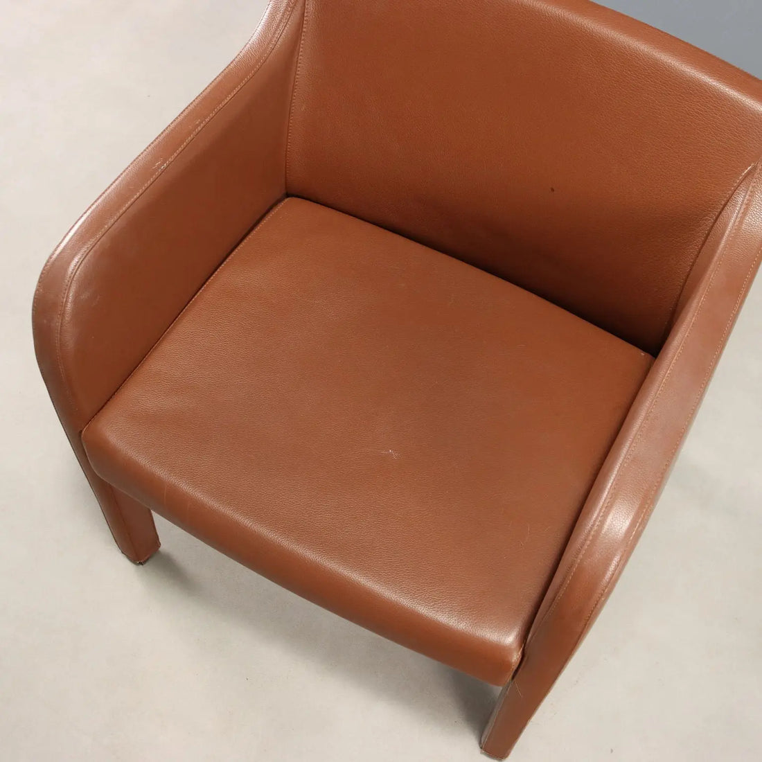 Busnelli System Armchair Vintage Leather Foam Design 2000s | Modernism | Armchairs