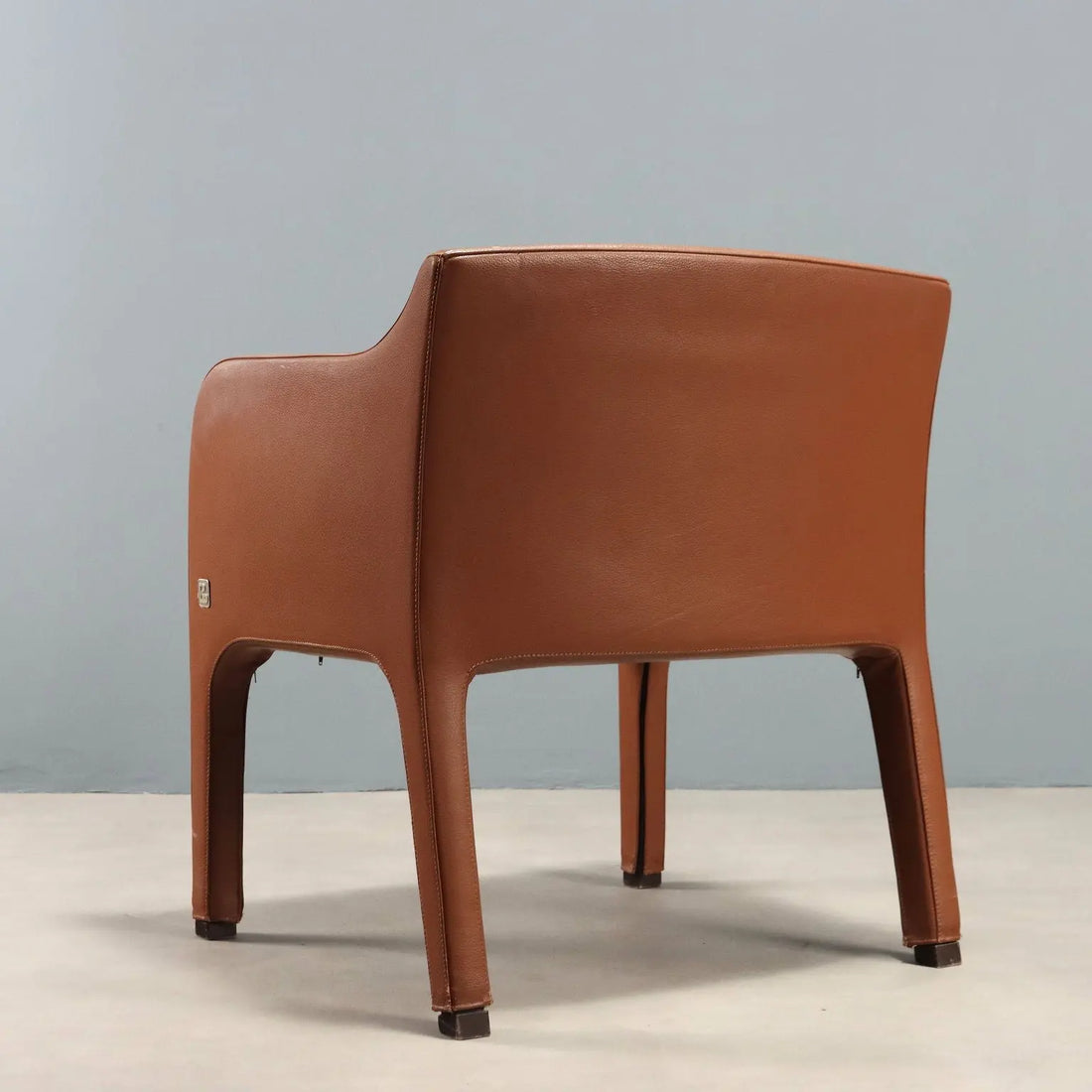 Busnelli System Armchair Vintage Leather Foam Design 2000s | Modernism | Armchairs