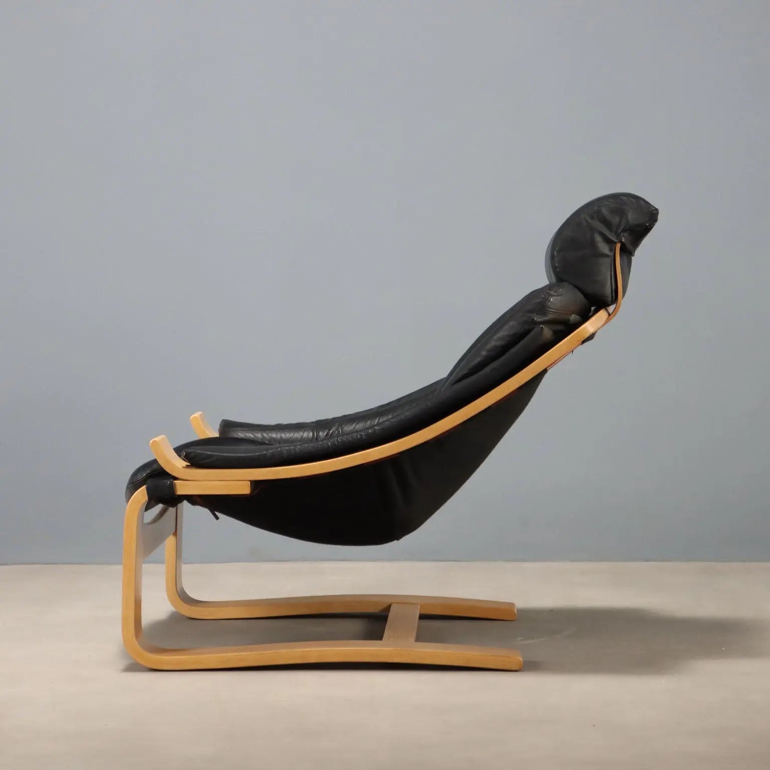 Vintage Armchair Nelo Kroken Design Ake Fribytter 1970s