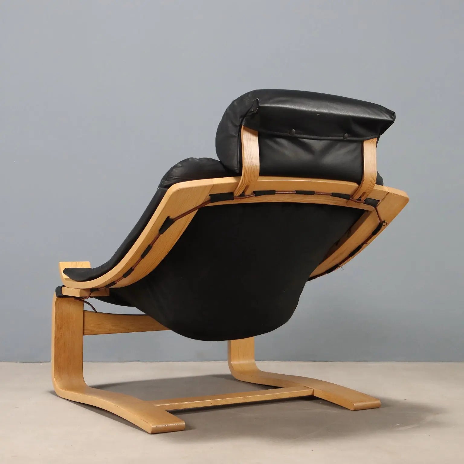Vintage Armchair Nelo Kroken Design Ake Fribytter 1970s
