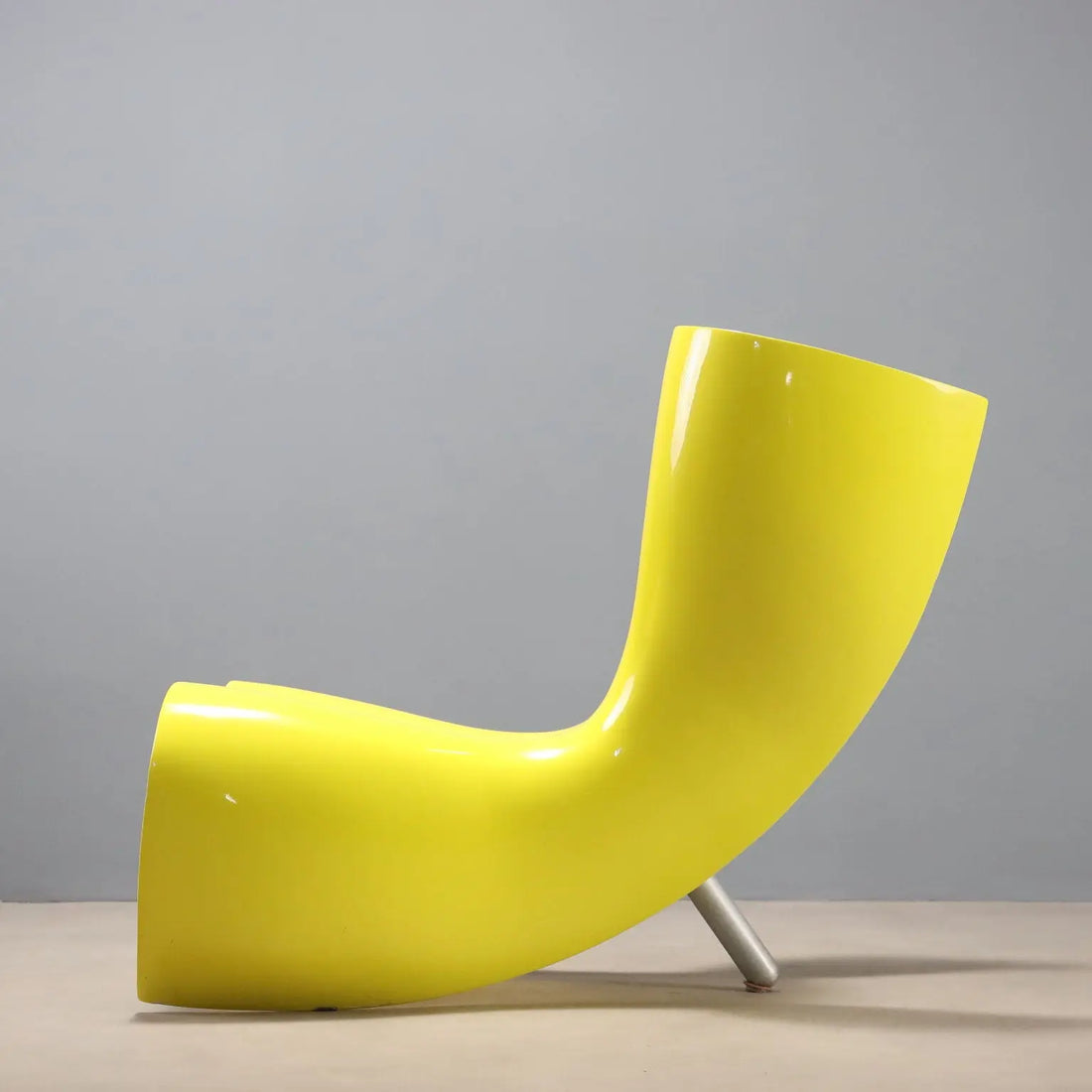 Cappellini Felt Chair Vintage Design Marc Newson Italy 1990s