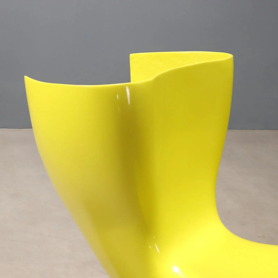 Cappellini Felt Chair Vintage Design Marc Newson Italy 1990s