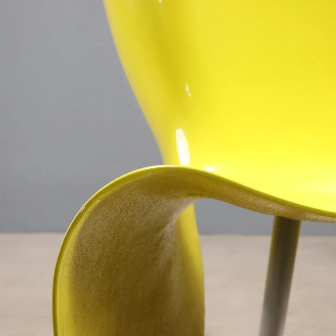 Cappellini Felt Chair Vintage Design Marc Newson Italy 1990s