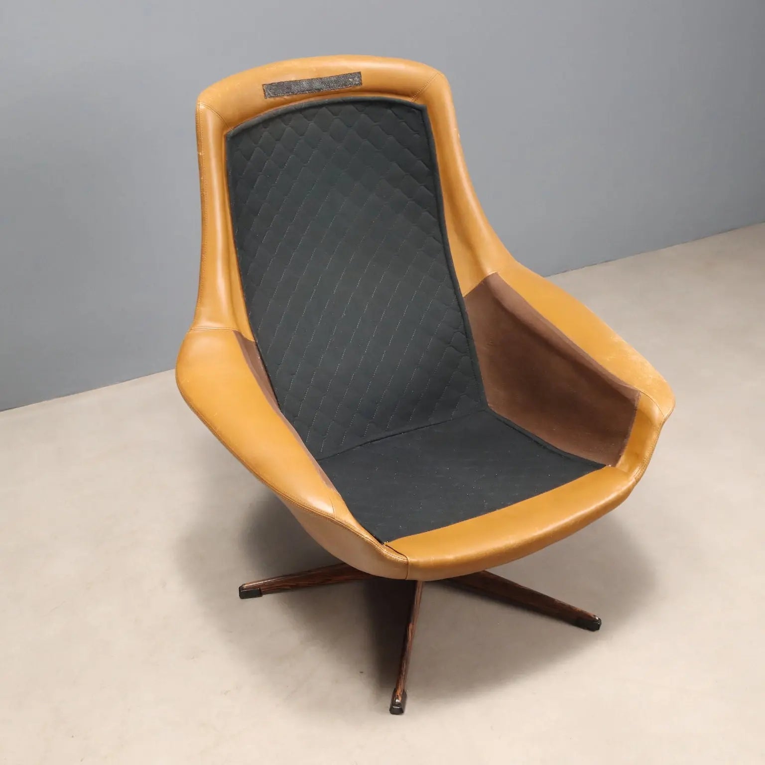 Vintage Armchairs Design Henry Walter Klein Denmark 1970s