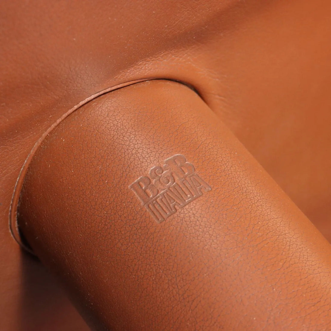 B&B Baisity Armchair Vintage Design Antonio Citterio Leather 1980s
