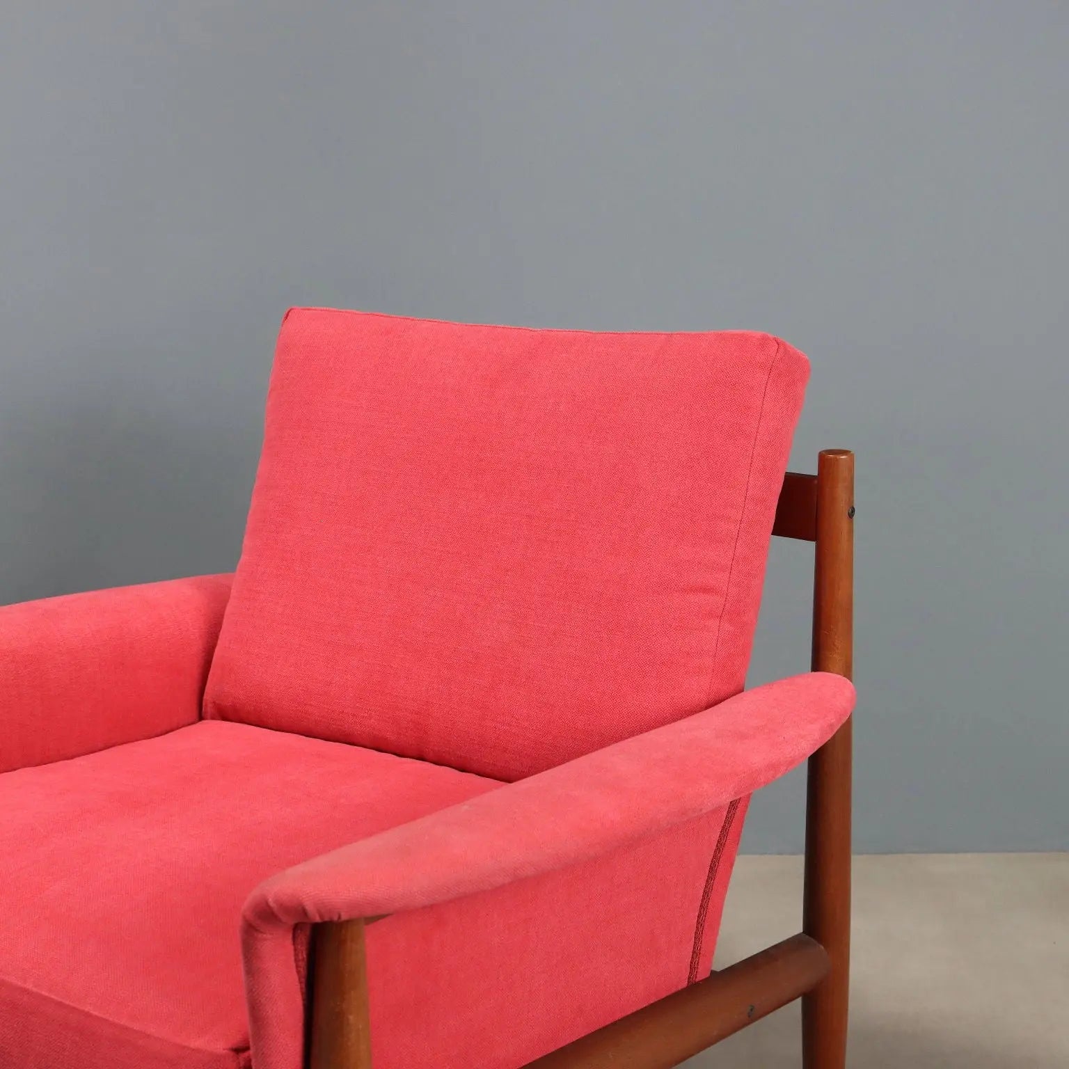 France & Son 118 Armchairs Design Grete Jalk Denmark 1960s