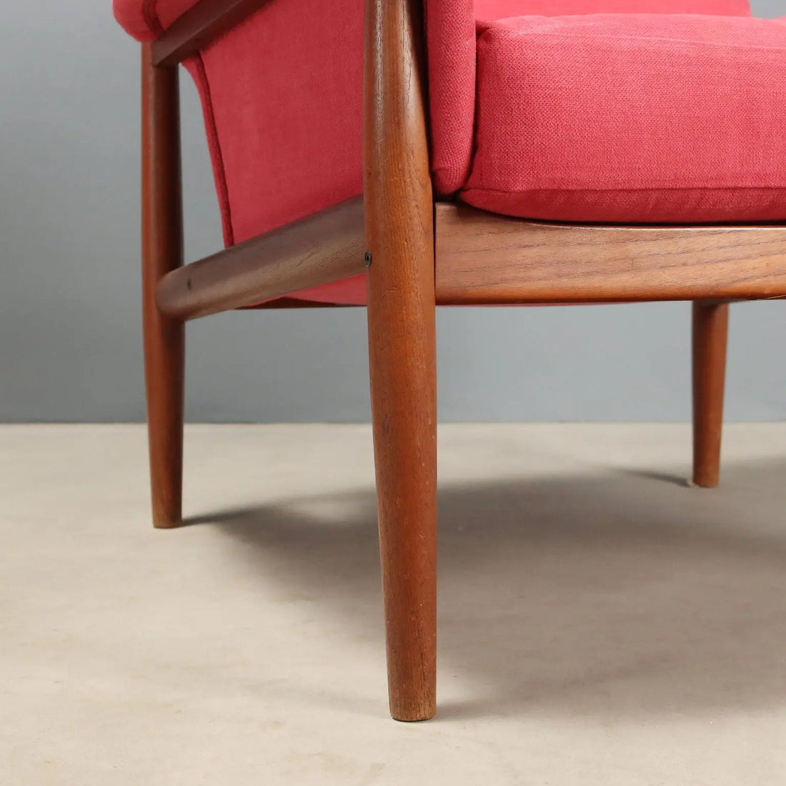 France & Son 118 Armchairs Design Grete Jalk Denmark 1960s