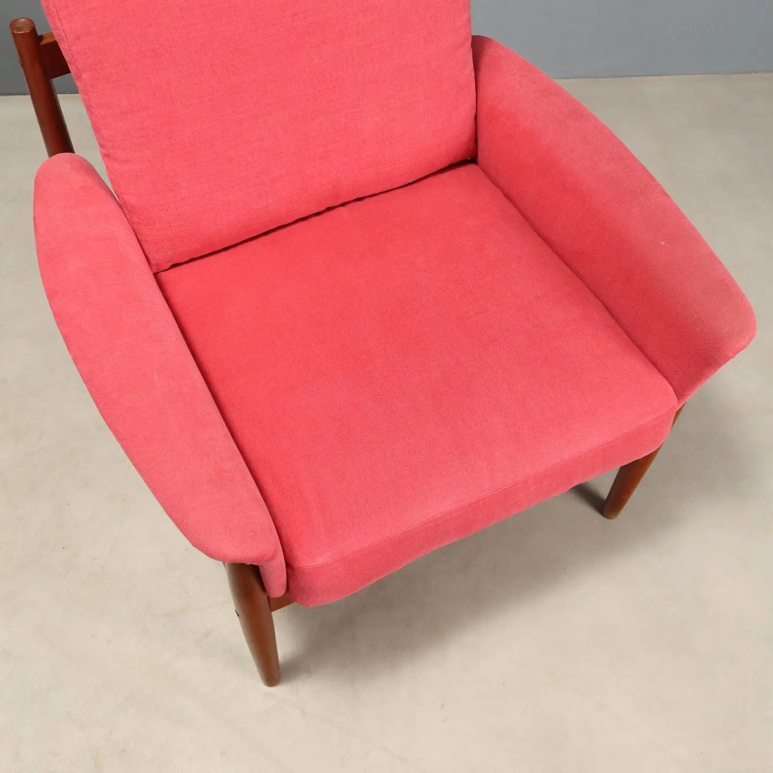 France & Son 118 Armchairs Design Grete Jalk Denmark 1960s